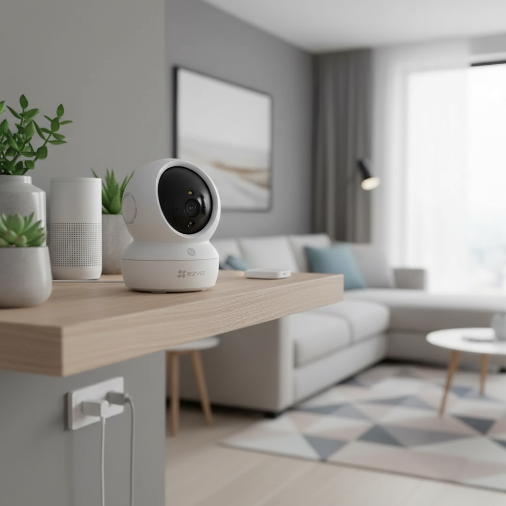 EZVIZ H6c Pro - Living Room Lifestyle