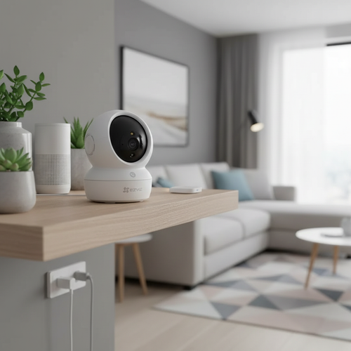EZVIZ H6c Pro - Living Room Lifestyle